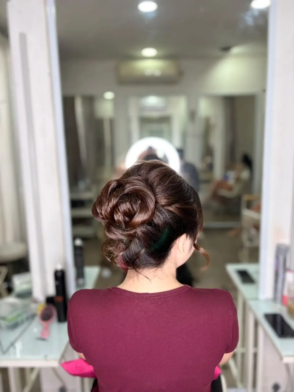 Hasil kelas hair do di Medina Studio Kursus, foto 3
