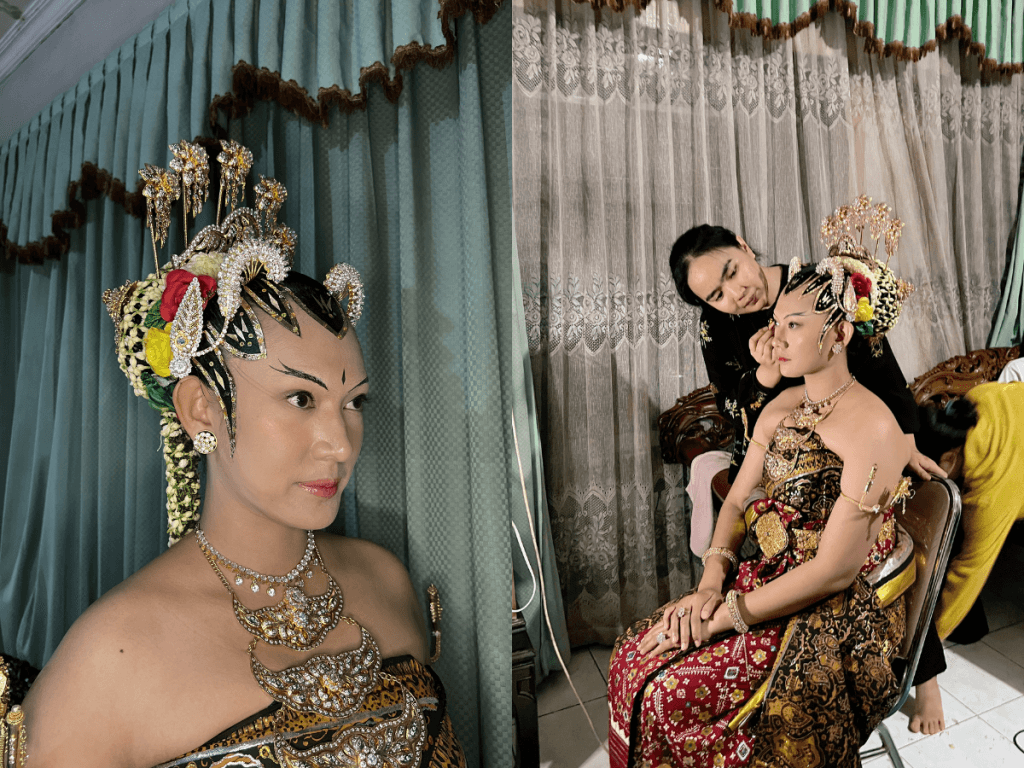 Medina Studio / Hasil Makeup Murid dalam Kursus Makeup Paes Ageng