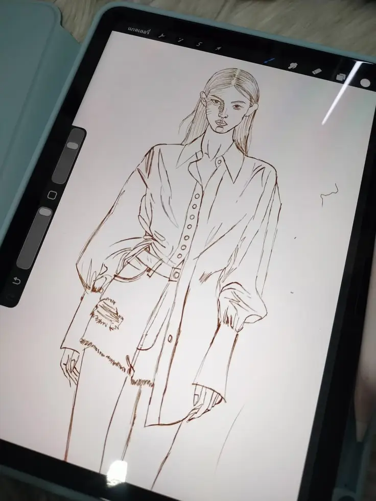 iPad dan Apple Pencil untuk ilustrasi digital