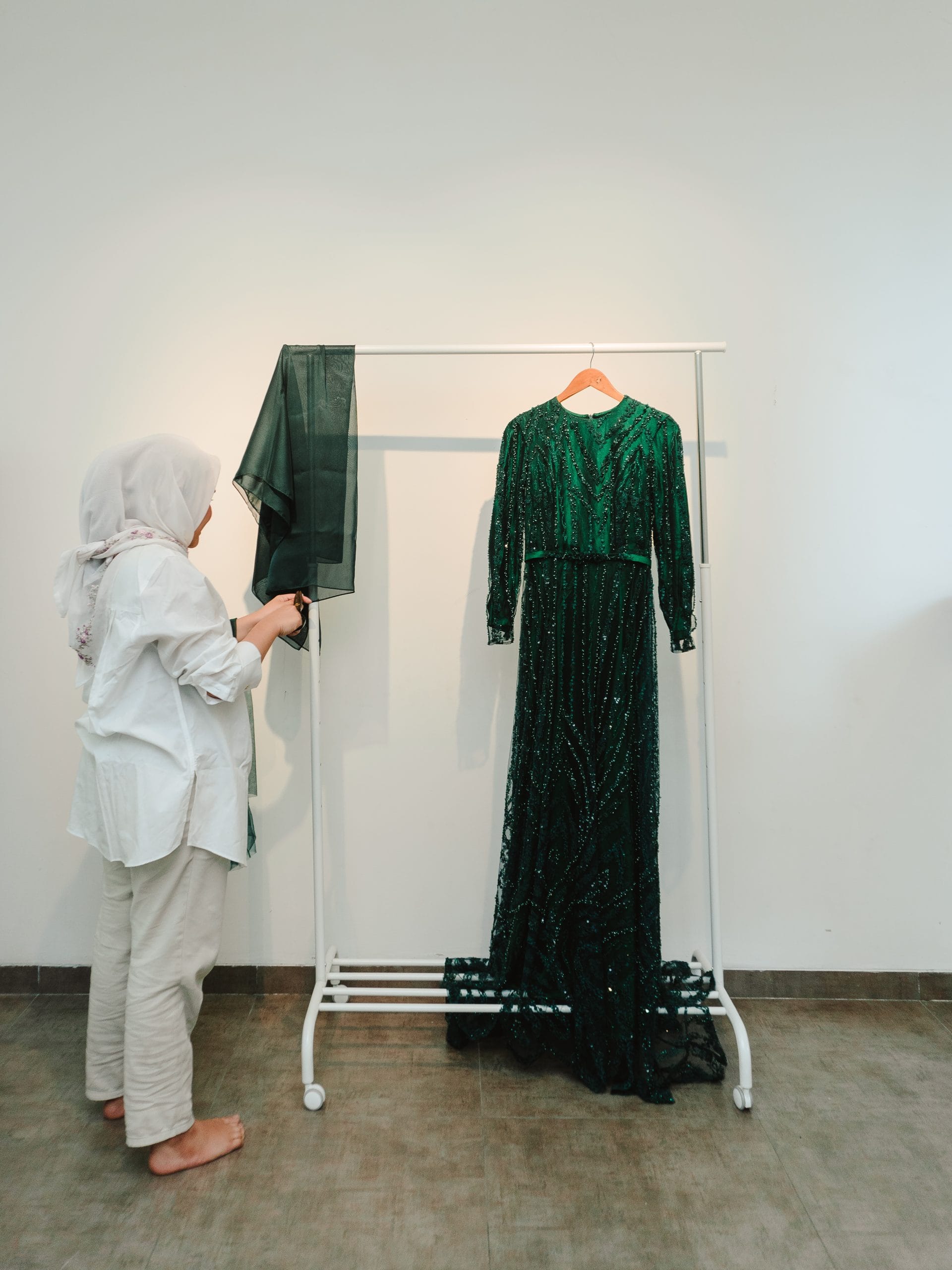 Suasana kelas menjahit couture Medina Studio